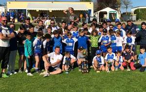 L'école de rugby brille sur les terrains 