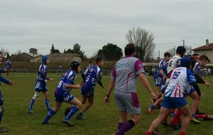 LES CADETS ET JUNIORS A CADOSSANG CONTRE ST JORY