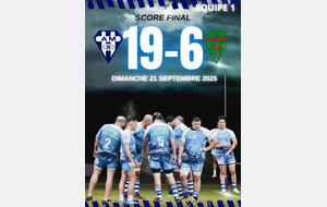 Premier match à domicile contre Saint Juery et victoire 