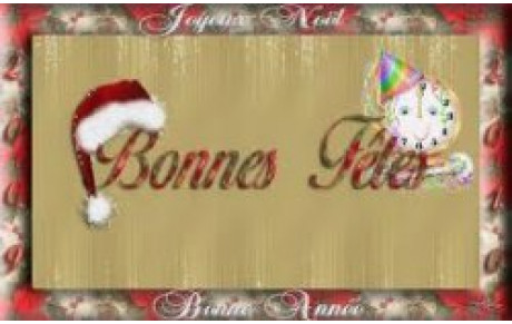 Bonnes fêtes