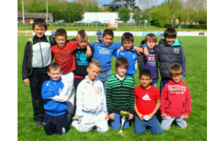 Les  U 9 terminent premier ex aequo à Lectoure
