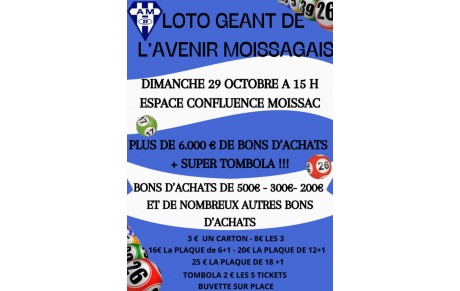 Le Loto Géant du Club !!! 