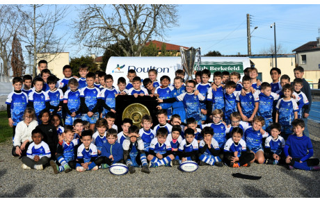 Un Noël magique pour les enfants de l’école de rugby de l’Avenir Moissagais !